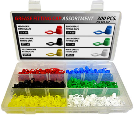 GREASE FITTING CAP ASSORTMENT KIT