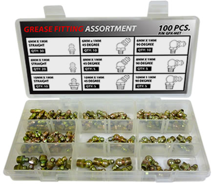 GREASE FITTING ASSORTMENT KIT