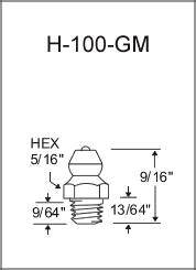 Thread Forming Grease Fittings