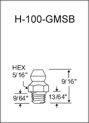 Thread-Forming Grease Fittings