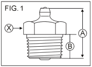 1/2" NPT GREASE FITTING