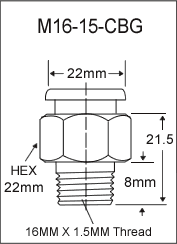 METRIC GIANT BUTTON HEAD FITTINGS