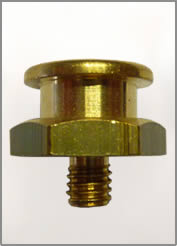 8MM X 1MM BRASS BUTTON HEAD GREASE FITTING