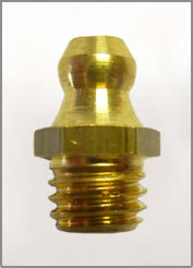 8MM X 1.25MM BRASS GREASE FITTING