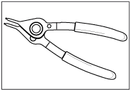 STANDARD CONVERTIBLE RETAINING RING PLIERS