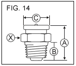 METRIC BUTTON HEAD GREASE FITTINGS