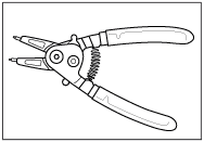 UNIVERSAL CONVERTIBLE RETAINING RING PLIERS