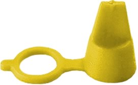 YELLOW LUBRICATION FITTING CAP