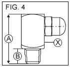 8MM 90 Degree Ball-Type Grease Nipple  drawing