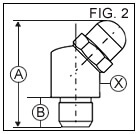 8MM 45 Degree Drive-In Ball-Type Grease Nipple  drawing