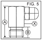 8MM X 1.25MM 90 Degree Brass Ball-Type Grease Nipple  drawing