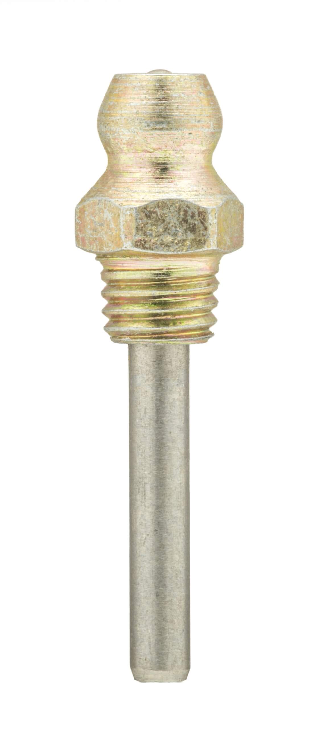 H-100-GM-EXT-SS 1/4"-28 special taper thread-forming grease fitting with stainless steel extension tube