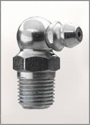 1/8" NPT 90 Degree Leakproof Grease Fitting / Zerk Fitting