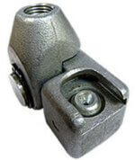 90 Degree Swivel Button Head Coupler