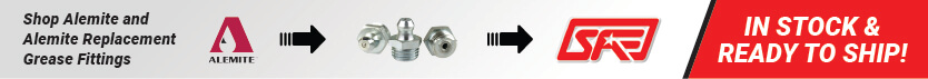 Alemite Equivalent Fittings in stock