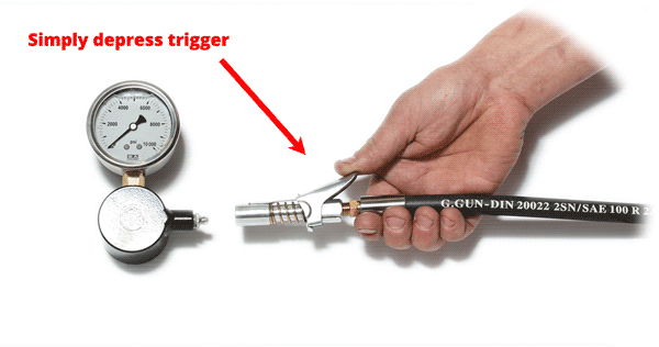 Quick Connect Grease Coupler Operation
