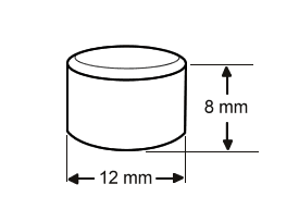 GFCA-A Aluminum Grease Fitting Cap drawing