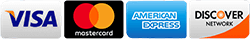 Major Credit Cards Accepted