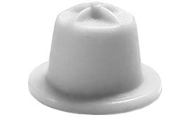 GFCA-3-W White Grease Fitting Cap Image